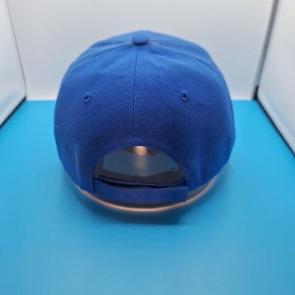 Indianapolis Colts NFL Team Apparel OSFM Hook & Loop Cap Hat Blue - Picture 4 of 7